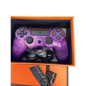 Purple Starry Sky Wireless Controllers Ps4 5V 1000ma Computer Entertainment Inc.